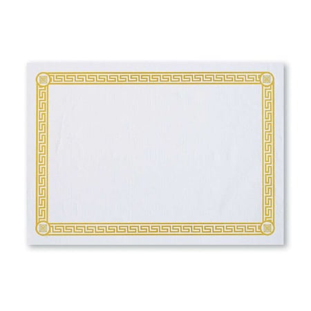 Smith Lee Smith Lee 10x14 Gold Greek Key Economy Line Paper Placemates, PK1000 PP37640